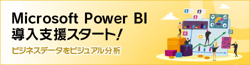 Microsoft Power BI 導入支援スタート！